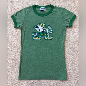 Green Fighting Irish Geaphic Short Sleeve Tee